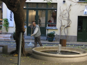 Berlijn straatveger