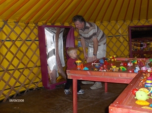 De tent van de clown