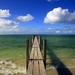 australie-strand-wolken-zee-achtergrond