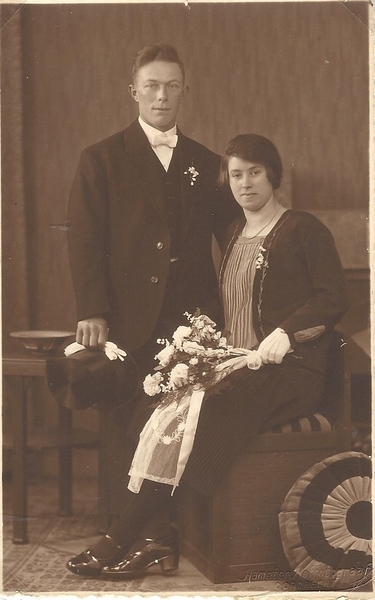 tante Jannetje en oom Goos (1925.?)