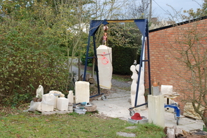 KOKSIJDE MIJN OPEN BEELDHOUWATELIER - OPEN SCULPTOR WORKSHOP