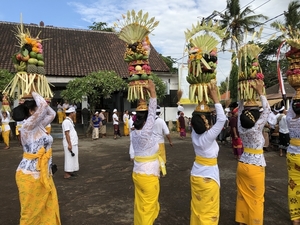 Tempelceremonie Banyualit