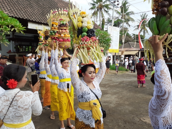 Tempelceremonie Banyualit