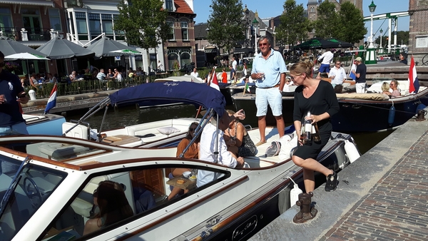 De Sluis lag vol. De catering werd verzorgd door Bij Erik aan het