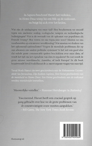 21 lessen voor de 21ste eeuw (v)