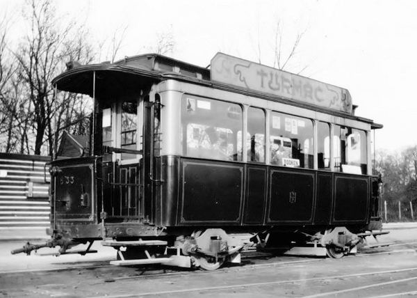 A 33 Ex HSM stoomtramrijtuigen Haarlem