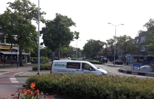 Parkweg bij de Rembrandtlaan. nu in 1950