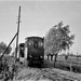 Loc 56 komt met tram op 7 oktober 1961 uit Oostvoorne en is hier 