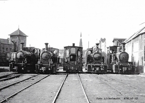 Rotterdam-Handelsterrein Lineup vlnr Loc7-6-33-50-52.