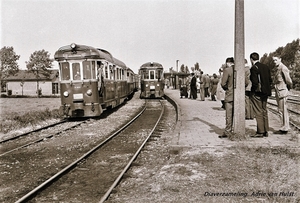 Spijkenisse 18-mei-1959. De gereserveerde M1804 Kievit maakt onge