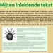 14 Compostdiertjes Micro-organismen Mijten Tekst
