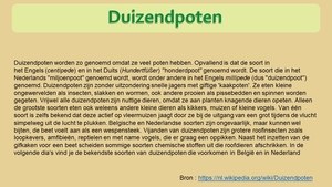 23  Compostdiertjes 2 Kleine ongewervelde Duizendpoten tekst