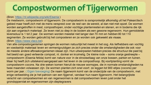 28  Compostdiertjes 2 Kleine ongewervelde compostwormen of tijger