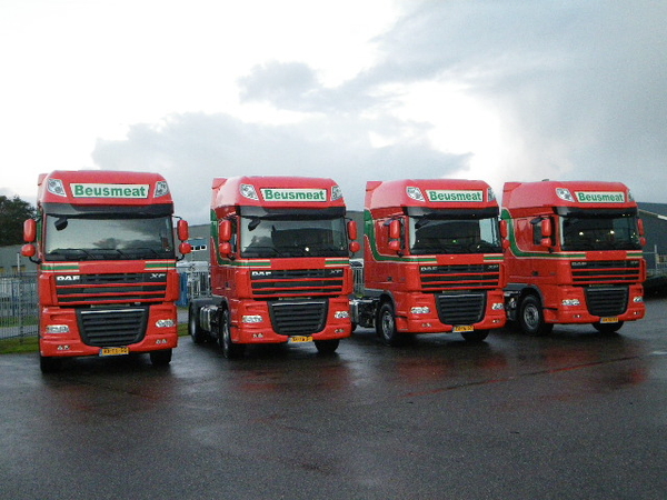 4 nieuwe Daf's