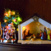kerstfeest in de stal