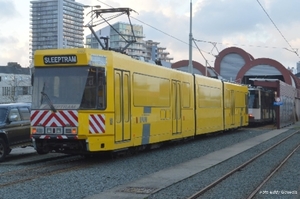 4x ex-promotie- en demonstratierijtuig BN6102-6102(II). De tram k