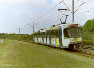 4x ex-promotie- en demonstratierijtuig BN6102-6102(II). De tram k