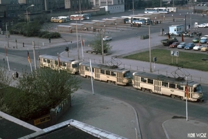 Tijdens een excursie van de NVBS naar de DDR bezoek gebracht aan 