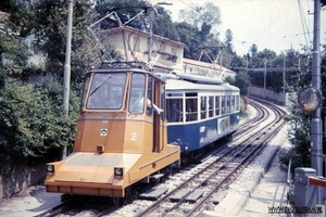 Triëst had een tramlijn naar het hoger gelegen Opicina. 30-05-19