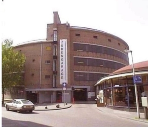 eerste parkeergarage van Nederland,  1930 Den Haag