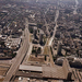 Luchtfoto Prins Bernhardviaduct - Kalvermarkt e.o. 1983