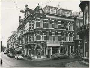 Molenstraat hoek Prinsestraat, gezien naar de Noordwal.