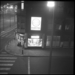 Pletterijstraat hoek Weteringkade bij avond. Op de achtergrond he