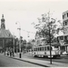 Turftmarkt gezien naar het spui en nieuwe kerk 1965