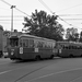 938 met bijwagen GVB 997 de kruising op-bij het Frederiksplein ov