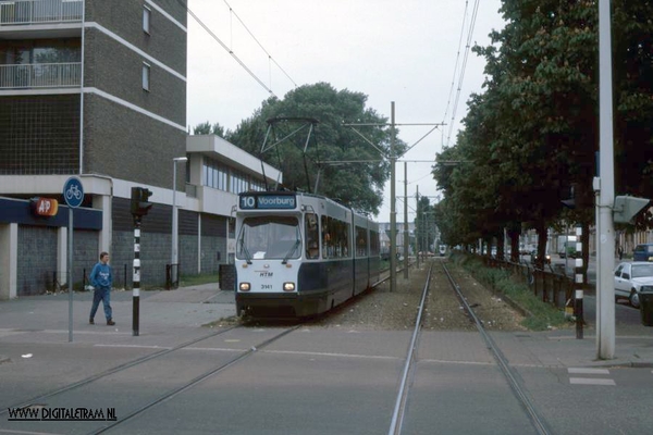 3141 Wegens het slaan van een damwand voor de tramtunnel zijn er 