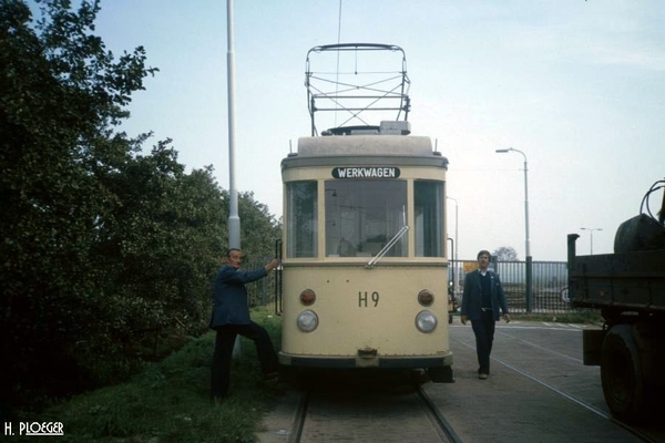 Op deze dag verzorgden twee pekeltrams het slooptransport van 100