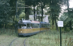 Nederlands Openlucht Museum te Arnhem, was het gelede motorijtuig