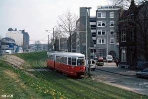 Weense trams reden op de Rotterdams lijn 2.  12-04-2002-3