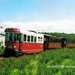 1999. Ouddorp MABD1602 Reiger met gemengde tram op weg naar Port 