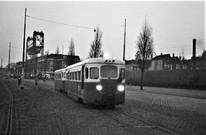 Het Fuutstel vertrekt op 28 november 1959 van station Rosestraat.