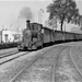 Loc 57 met tram op de Brielselaan te Rotterdam in 1955.