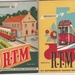 Reclame voor de RTM en voorkanten van dienstregelingen-5