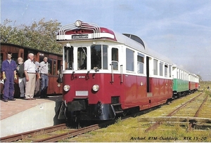 Station Middelplaat-Haven. MABD1804 Kievit net in dienst gesteld 