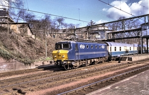 1138 met internationale trein te Arnhem.