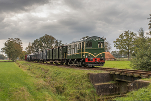 NS 451 richting Boekelo. MBS Stepelo brug over de Hagmolenbeek 17