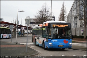 Qbuzz 2036 - Leeuwarden, Stationsplein 29-12-2011