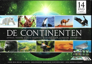 De continenten  -  14 dvd (v).