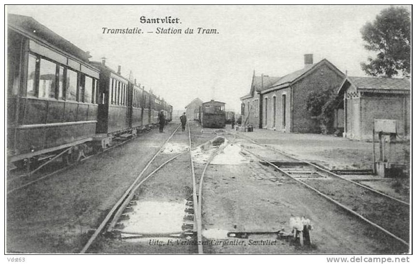 Tram statie Zandvliet