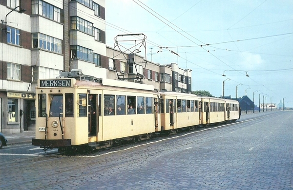 Viaduct Noorderlaan IJzerlaan naar Merksem