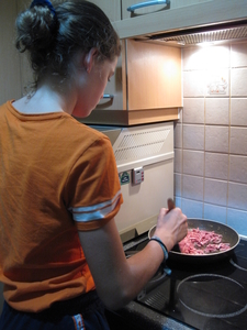 29) Jana bakt de bacon