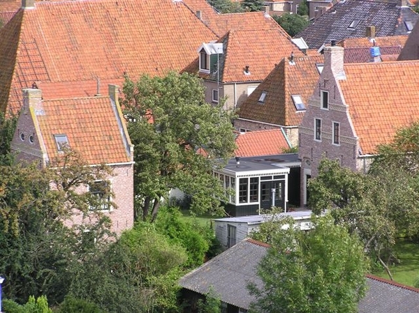 2003 Hindeloopen in vogelvlucht. Foto Abert Draaier (13)