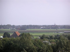 2003 Hindeloopen in vogelvlucht. Foto Abert Draaier (14)