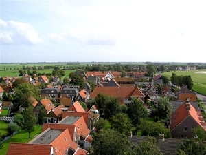 2003 Hindeloopen in vogelvlucht. Foto Abert Draaier (8)