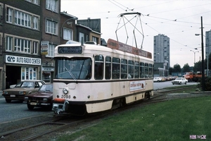 Antwerpse tram, toen nog de MIVA. 14-10-1981-9