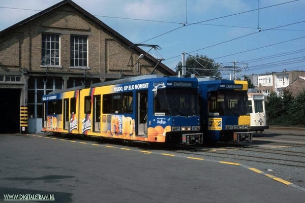 Belgische kusttram was altijd leuk. Dus vaak vanuit Knokke gerede